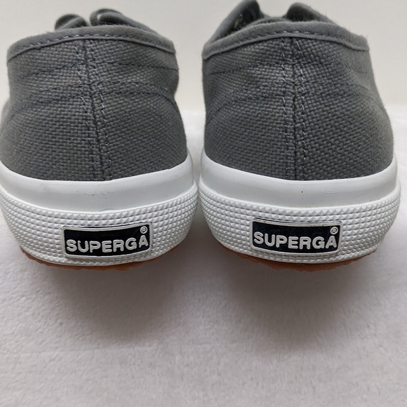 Superga Signature Style Cotu Classic Gray Sneakers New Condition - Picture 6 of 12